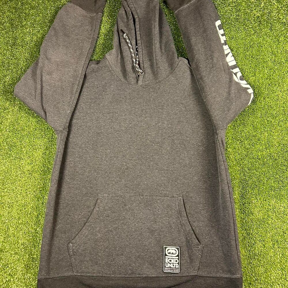 Ecko-unltd Men's Grey Hoodie